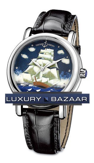 Ulysse Nardin San Marco Cloisonne Lightning (Platinum) 139-10/LT - Click Image to Close